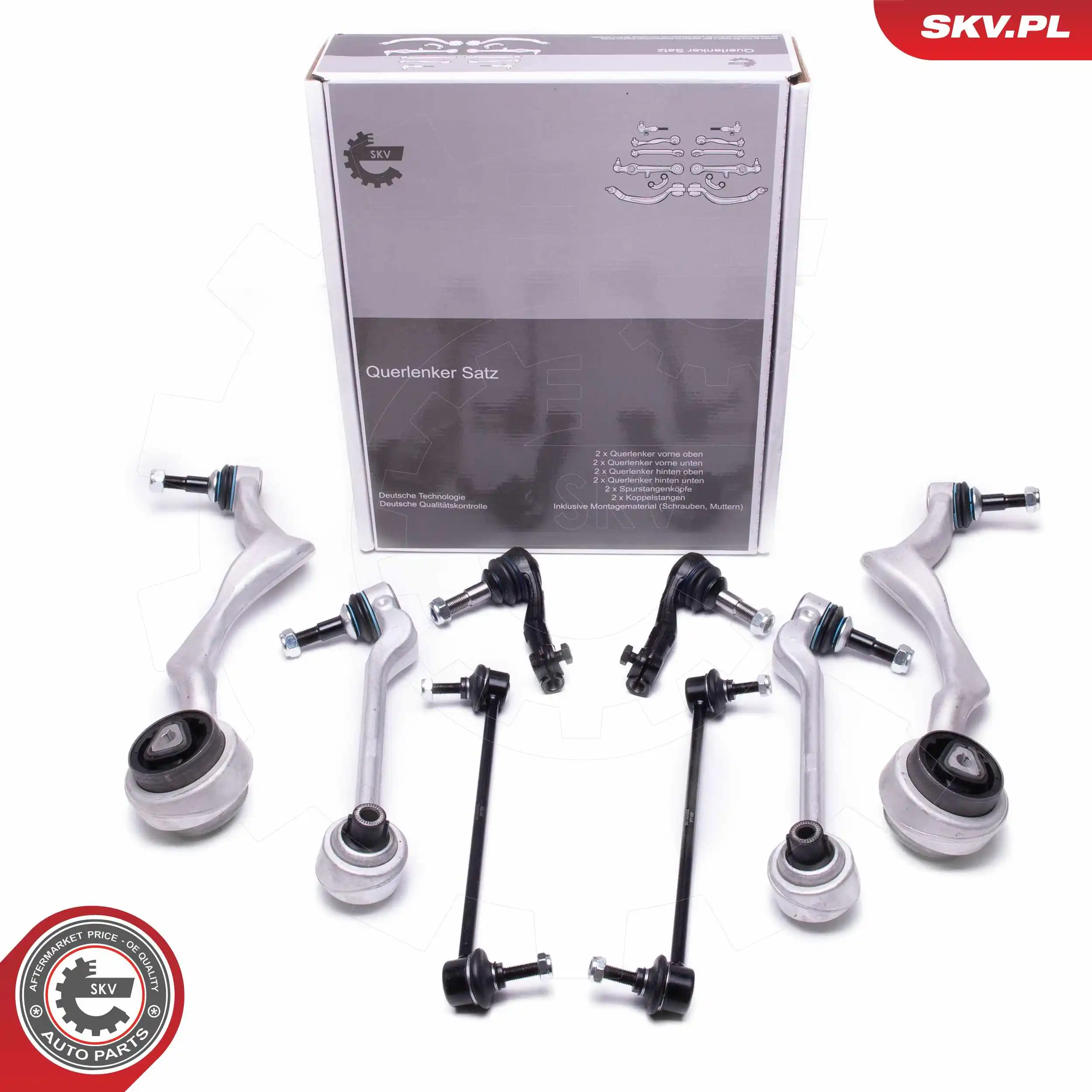 Control/Trailing Arm Kit, wheel suspension